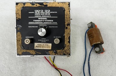 KLH MODEL 23 SPEAKER CROSSOVER TERMINALS TWENTY THREE