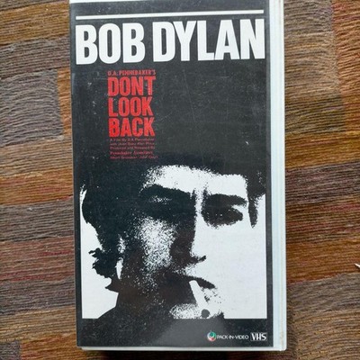 Bob Dylan Dont Look Back 1965 London VHS Tape Japan Pack-In-Video RST-1017 Rare