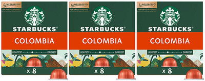 Starbucks by Nespresso Vertuo Line Colombia 3 Pack