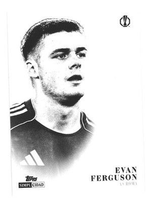 2025-26 Topps UCC Simplicidad AS Roma Evan Ferguson