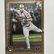 Topps 2024 Update Series Oliver Dunn #US169 Milwaukee Brewers Base Set