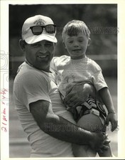 1994 Press Photo James Anderson & Alan Russo at the Special Olympics - sia12934