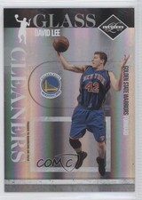 2010-11 Panini Limited Glass Cleaners Spotlight Silver 11/49 David Lee #2 0c2