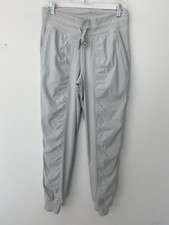 Lululemon Dance Studio Jogger Lined Pant Color Light Gray Sz 6