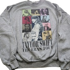 Taylor Swift Eras Tour Crewneck Sweatshirt W Small Oversized Pullover Sold Out