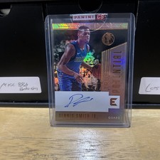 2017-18 Panini Essentials - True Potential Signatures Dennis Smith Jr Auto /49