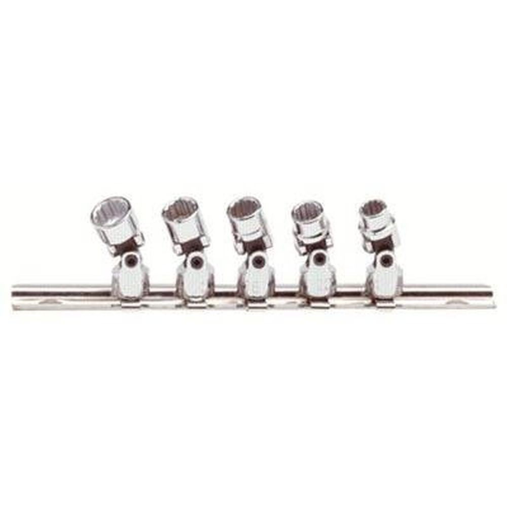 Stanley Proto J47105 5 Piece 12 Point 1/4" Drive Universal Socket Set