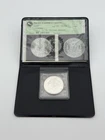 1882 $1 Morgan Silver Dollar In Old Photo Grade Holder Item #641