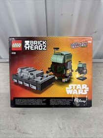 LEGO Brick Headz Comic Con Exclusive Boba Fett 41595 New Signed By Artist