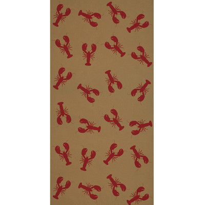 Beistle Lobster Kraft Paper Table Roll Multicolor 56078