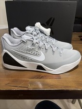 Kobe 9 Elite Low EM Proto Wolf Grey Men  s Size 10.5
