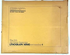 The U.S Air Force Reserves Lithograph Series Set #1 Full Set - Rare 1st Set!!