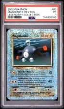 2002 POKEMON LEGENDARY COLLECTION #80 MAGNEMITE-REVERSE FOIL PSA 1 on eBay