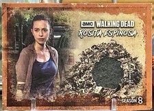 🔥🔥Walking Dead Season 8 Costume Relic Card RC-RE Rosita Espinosa Rust 99/99 🔥