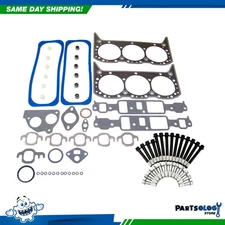 DNJ HGB3126 Cylinder Head Set with Head Bolt Kit For 87-92 Chevrolet 4.3L V6 OHV