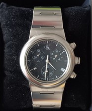 CALVIN KLEIN CHRONOGRAPH SWISS MADE neuwertiger Zustand mit original Zubehör