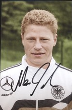 Max Eberl original signiertes Foto 10 x 15 cm