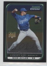 2008 Bowman Draft Chrome Mike Aviles #BDP3 3d5