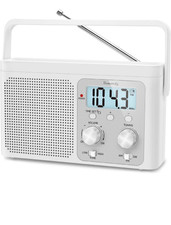 Dreamsky AM FM Radio Portable - Shortwave Radio Battery Powered or Plug in Wall