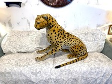 Melissa And Doug Cheetah Jumbo 34" Plush Realistic Standing Stuffed Animal 2128