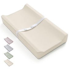 Blissful Diary Vegan Leather Baby Changing Pad with Waterproof Wipe-Clean PU...