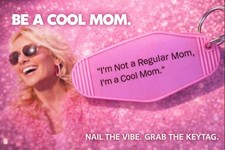 MEAN GIRLS inspired i&rsquo;m not a regular mom, I&rsquo;m a cool mom keytag keytag