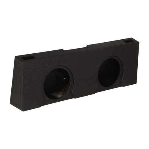 2 Hole 2007-2013 GM Chevy Crew Cab 12 Ported Subwoofer Box | QBGMC07212 - Picture 2 of 5