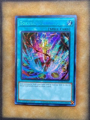 Yugioh Tokusano Shinkyojin DUNE-EN064 Secret Rare 1st Ed NM