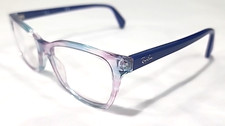 Ray Ban RB1591 3807 Girls Kids Clear Blue Pink Eyeglasses 48-16 130 VGG