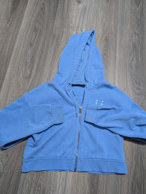 Under Armour shirt sweat Girls Large Short jacket*** PLease read the description