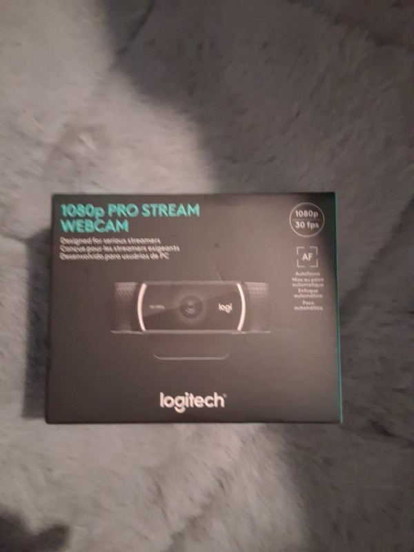 Logitech Pro C2920 1080p Stream Webcam - Black