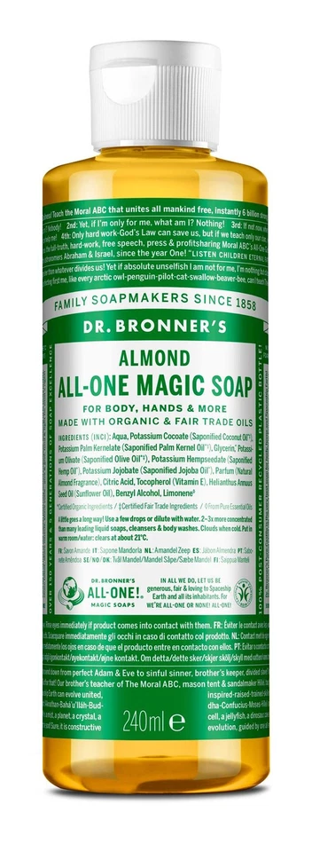 Dr Bronner All-One Magic Soap - All Size and Scents
