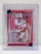 2023 Chronicles Draft Clearly Donruss Jaxon Smith-Njigba Rookie Blue /99 RC RARE