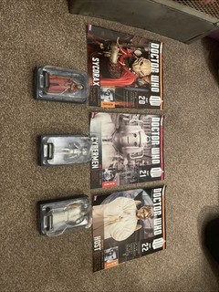 Doctor Who Figurine Collection Magazine And Figures Issues 20 22