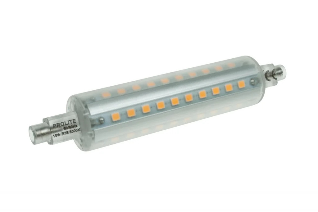 Light Bulb 10w 118mm LED Floodlight Uplighter R7s Linear Halogen Replacement