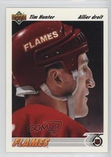 1991-92 Upper Deck French Tim Hunter #221 0a4