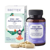 Bbetter Ksm 66 Ashwagandha Kapseln, 60 Kapseln