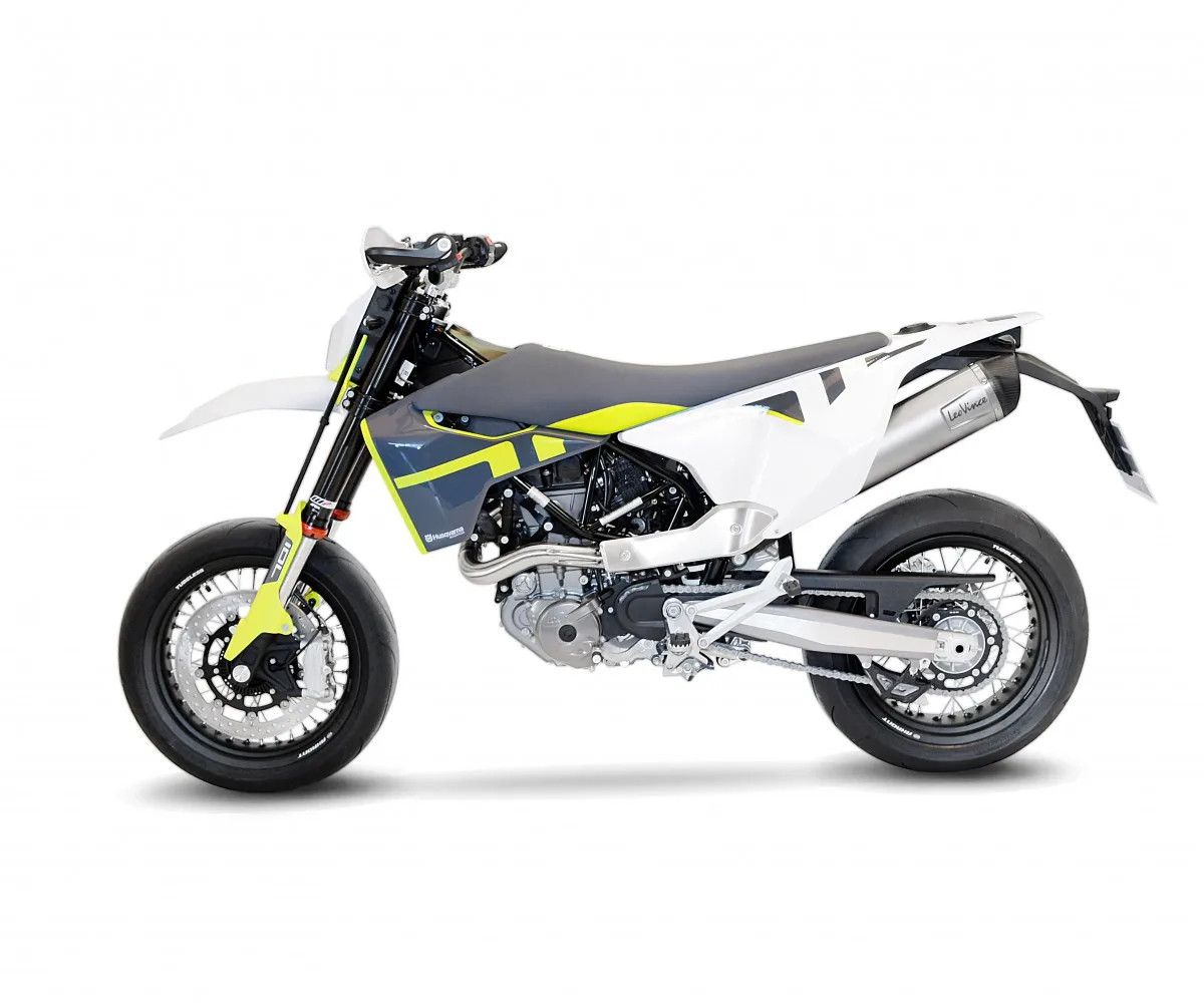 LeoVince Muffler exhaust LV ONE EVO EURO 5 HUSQVARNA 701 SUPERMOTO 2021 2024