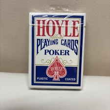 Vintage HOYLE No. 1201 Poker Playing Cards Deck Blue USA NEW/Sealed ~ K147