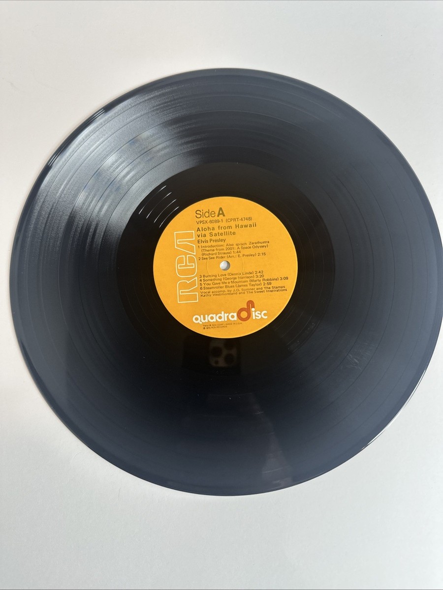 Elvis Presley - Aloha From Hawaii - RCA-Victor Quadraphonic Double