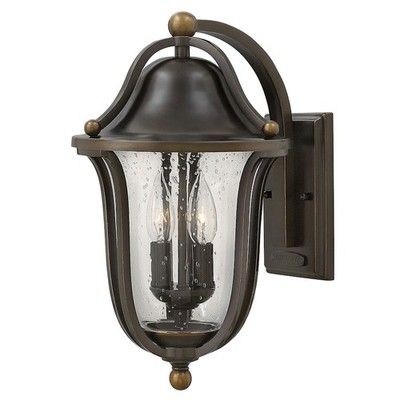 Hinkley Lighting Bolla 2 Light Outdoor Medium Wall Mount, Olde Bronze - 2644OB