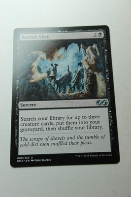 #ad MTG Buried Alive x1 Ultimate Masters Lightly Played $1.00