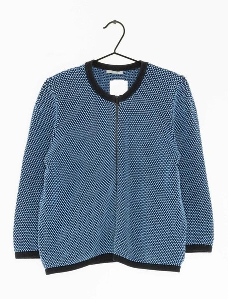 Women COS Sweater Navy Cotton 34 / XS / 42 #6PPN