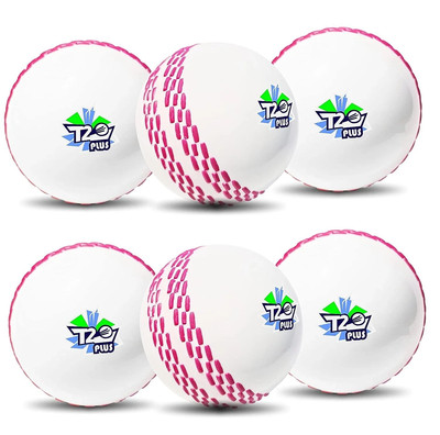 T-20 Synthetic Cricket Wind Balls for Indoor/Outdoor& Beach Cricket (Pack of 6)