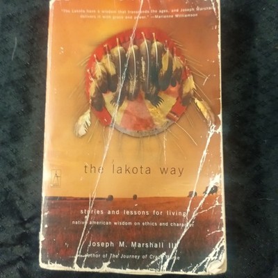 Joseph M. Marshall III book THE LAKOTA WAY Paperback Native American