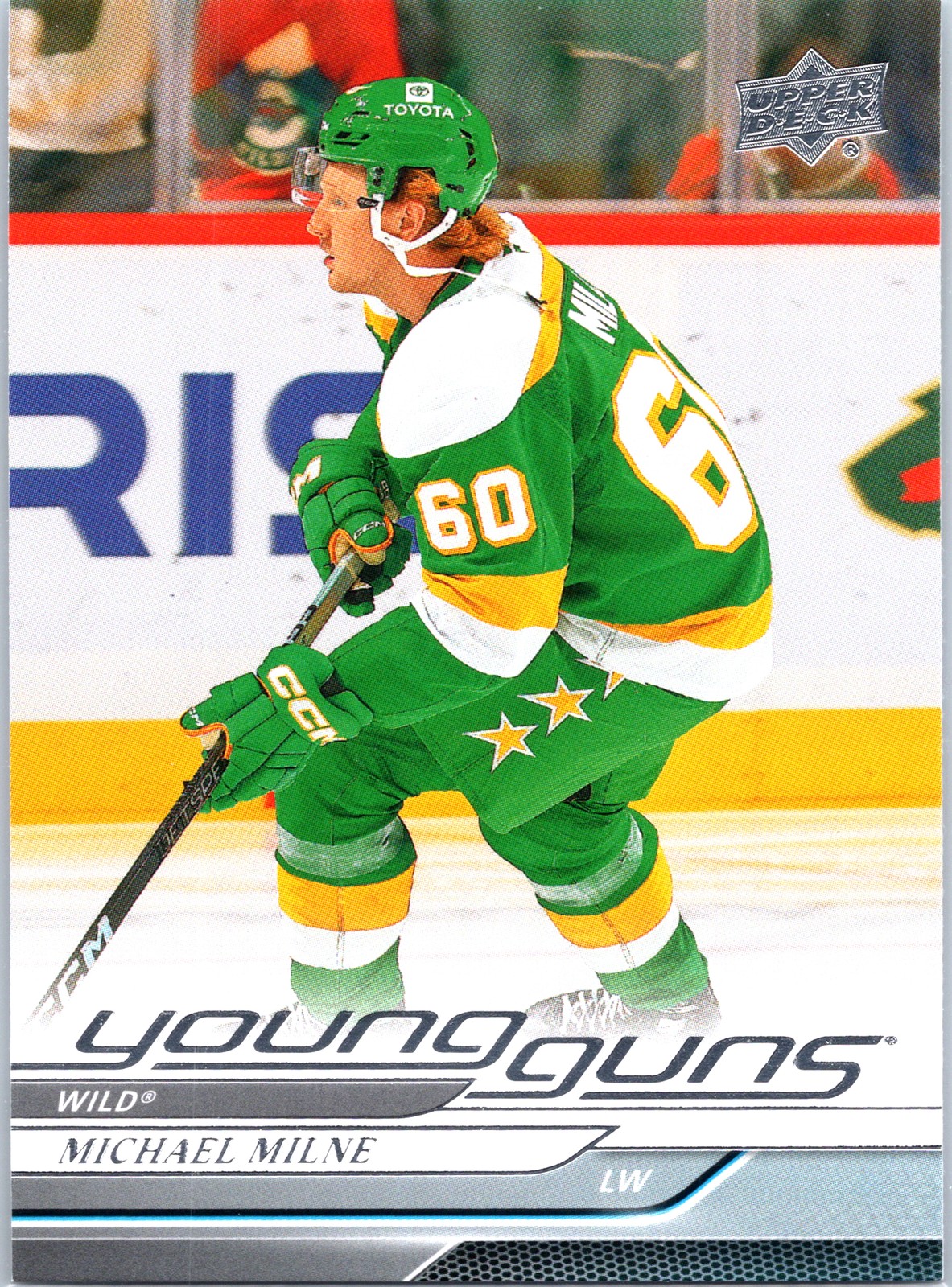 2024-25 Upper Deck Extended MICHAEL MILNE #727 Young Guns Minnesota Wild