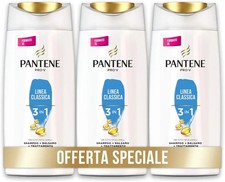 3x Pantene Pro-V 3in1 Linea Classica 675ml Shampoo Balsamo Trattamento XL