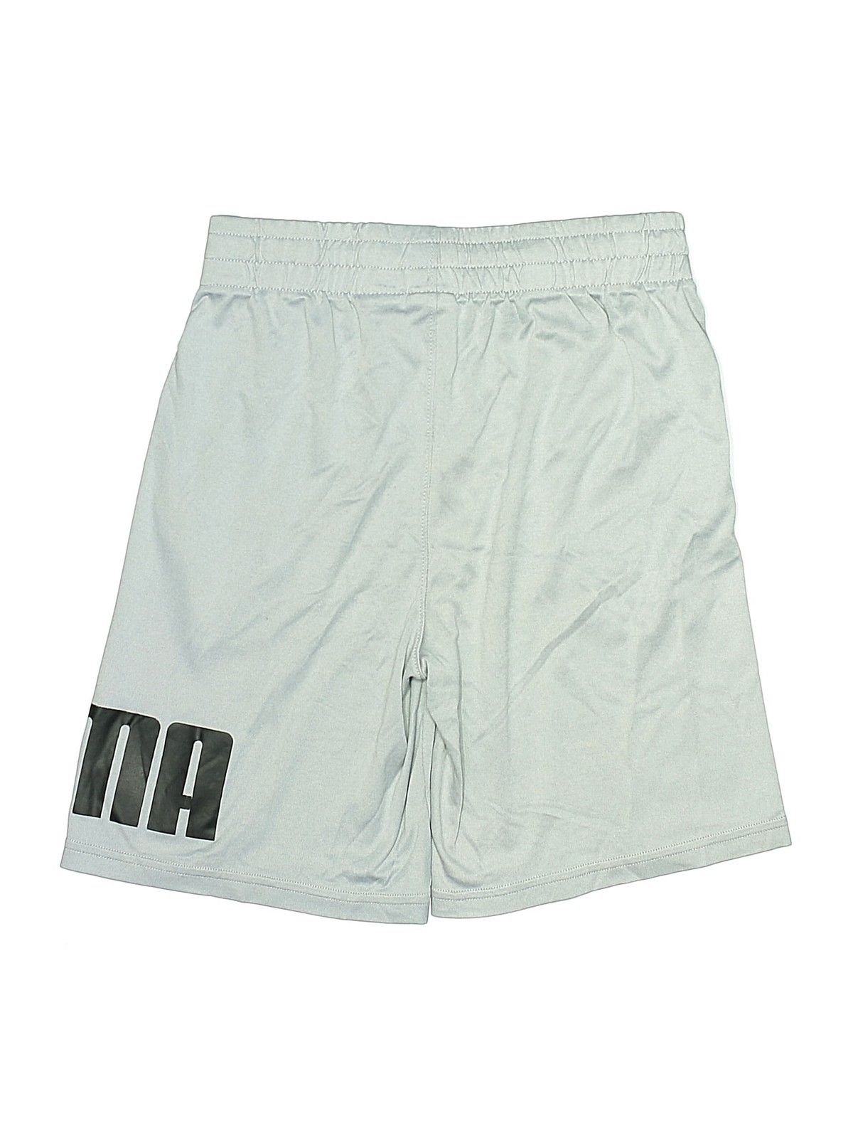 Puma Boys Silver Athletic Shorts 10 thumbnail 2