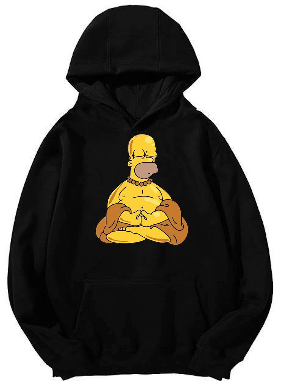 The Simpsons Meditating Homer Hoodie