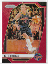 2024 Panini Prizm WNBA Red Prizm #119 Katie Douglas #27/299 Indiana Fever Purdue